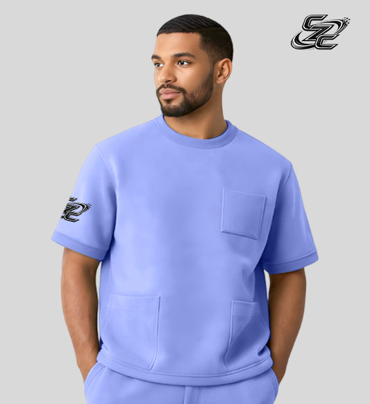 T-Shirts - Flax Blue