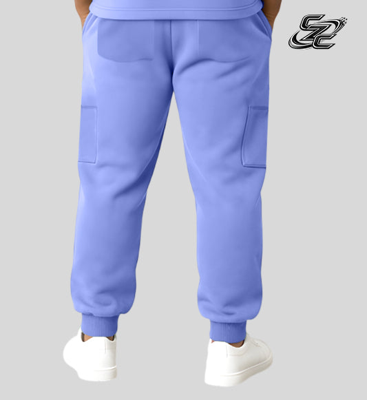 Cargo Trouser - Flax Blue