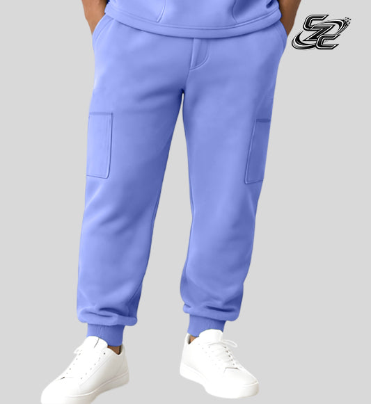 Cargo Trouser - Flax Blue