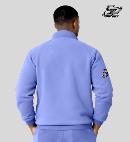 Zippers - Flax Blue