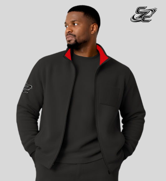 Zippers - Red x Black