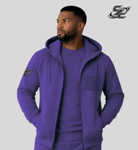 Hoodie - Violet Blue