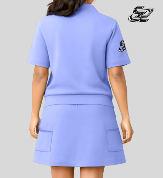 Skirt - Flax Blue