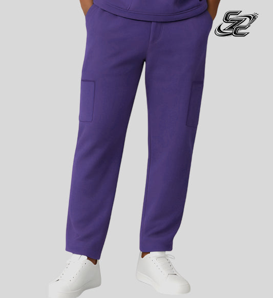 Straight Trouser - Violet Purple