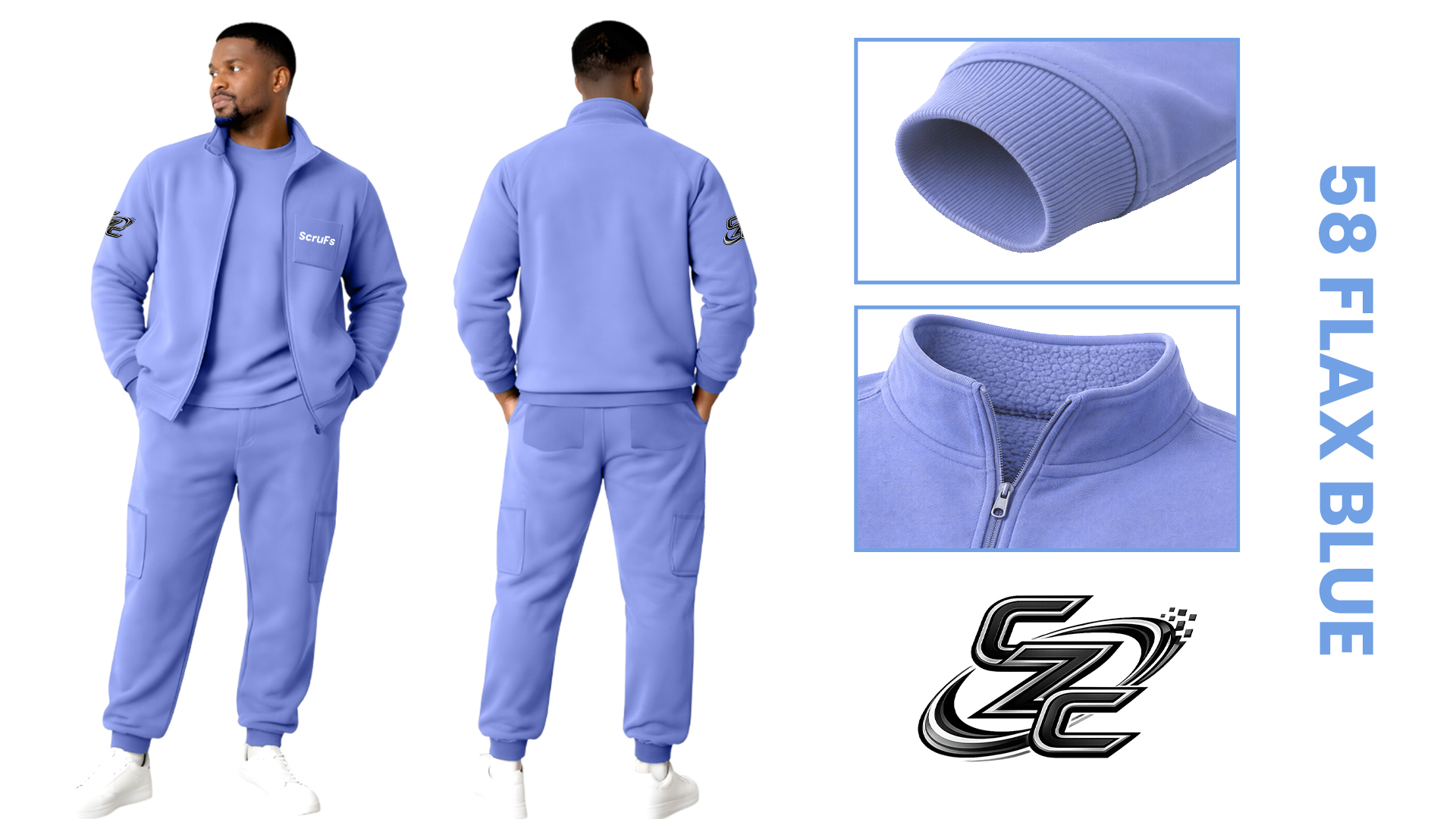 58 Flax Blue